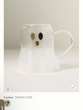 Anthropology Ghost mug